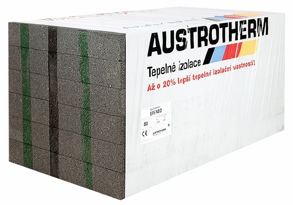 Fasádní polystyren šedý GRAFIT EPS 100 F